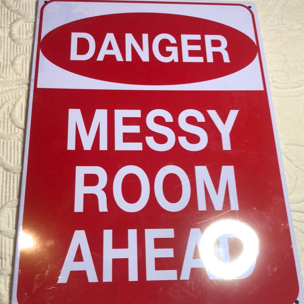 Red Danger Sign - Picture 2 of 7